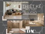 3 Ý tưởng thiết kế nội thất studio hiện đại, siêu cấp tiện nghi